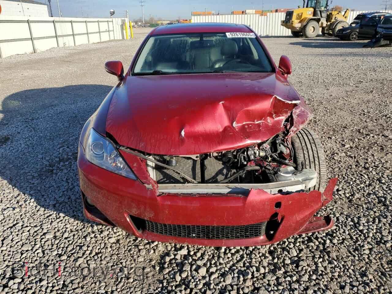 2011 LEXUS IS - VIN: JTHCF5C25B5047146 - Photo 5