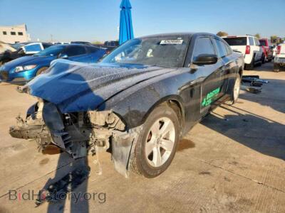 2013 Dodge CHARGER SE, черный — VIN 2C3CDXBG7DH552489, Copart