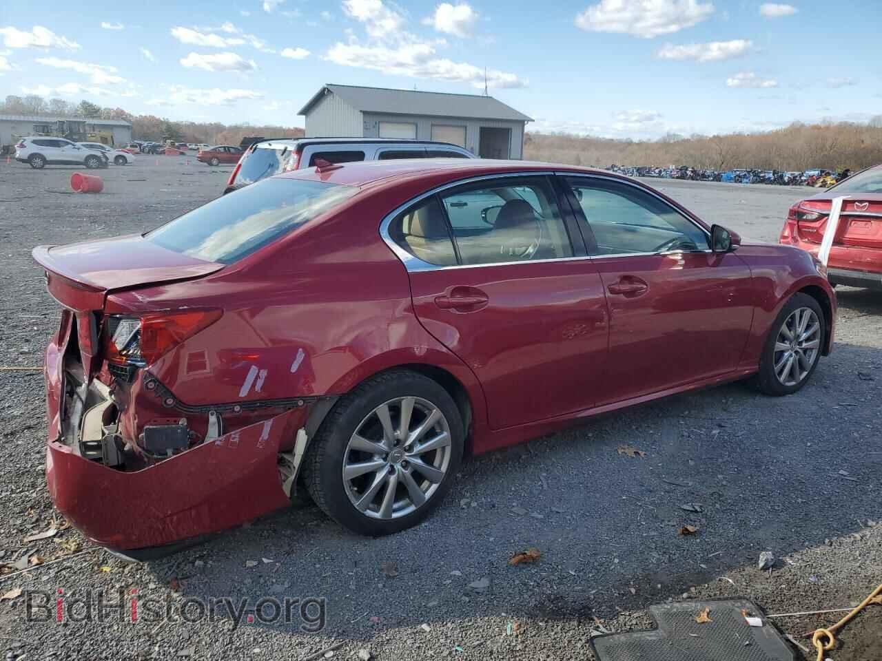 2013 LEXUS GS350 - VIN: JTHCE1BL0D5013186 - Фото 3
