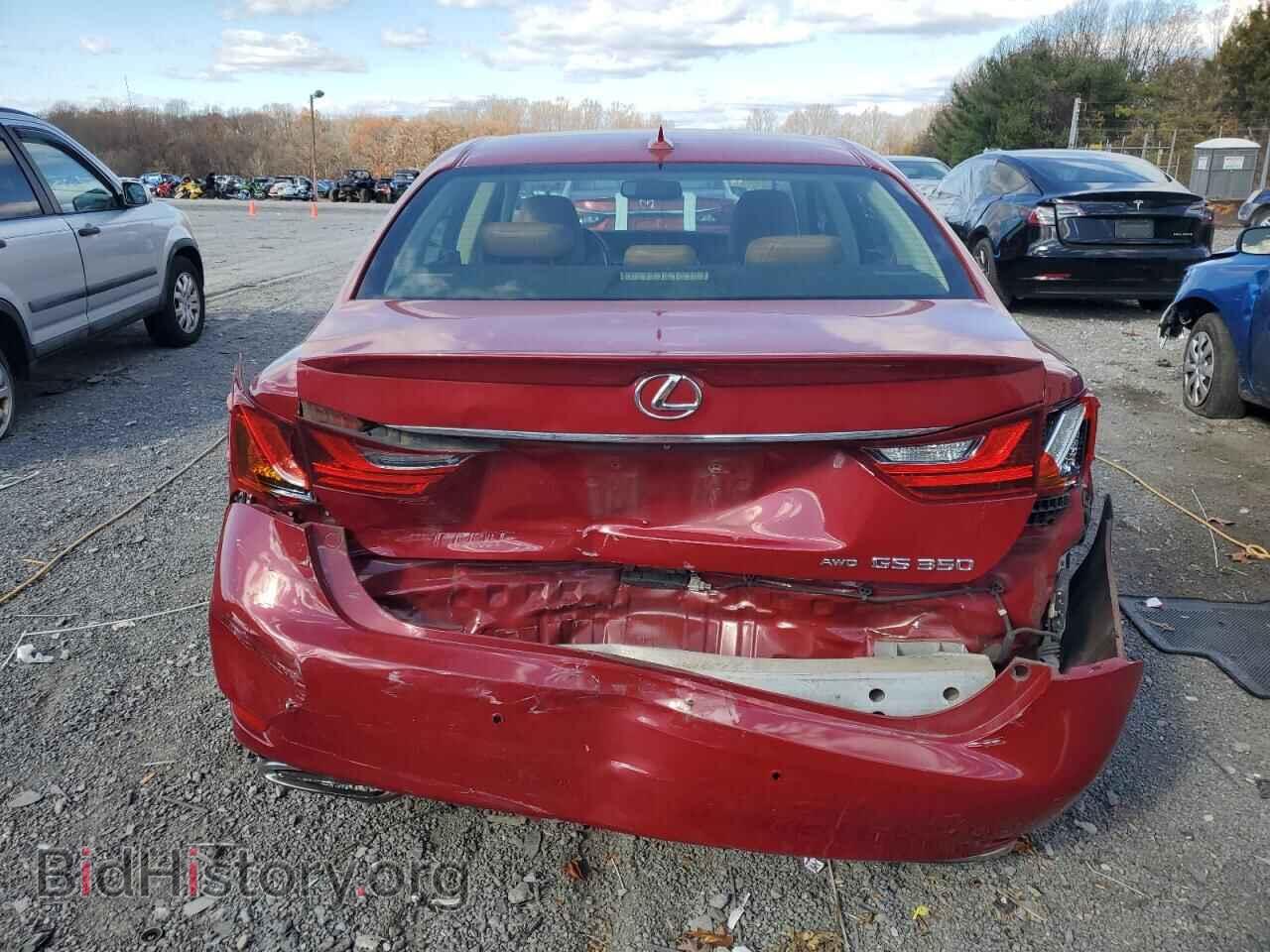 2013 LEXUS GS350 - VIN: JTHCE1BL0D5013186 - Фото 6