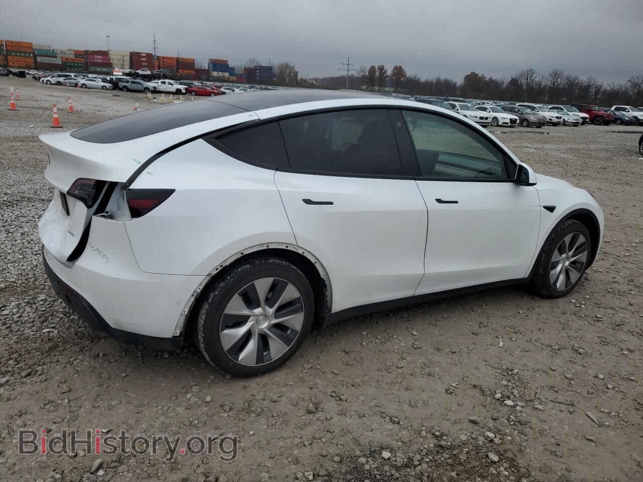 2021 TESLA MODEL Y - VIN: 5YJYGDED0MF105503 - Фото 3