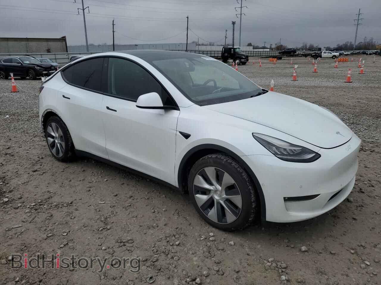 2021 TESLA MODEL Y - VIN: 5YJYGDED0MF105503 - Фото 4