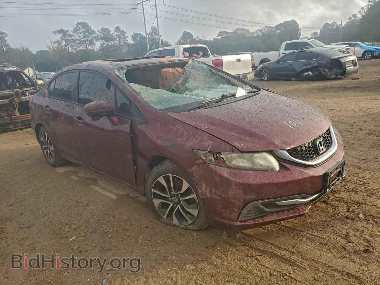 2015 HONDA CIVIC - VIN: 19XFB2F84FE242366 - Фото 4