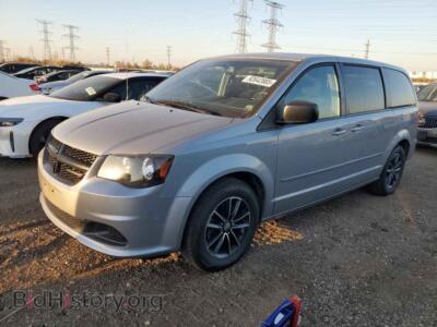 2015 Dodge CARAVAN SE, серебристый — VIN 2C4RDGBGXFR517772, Copart
