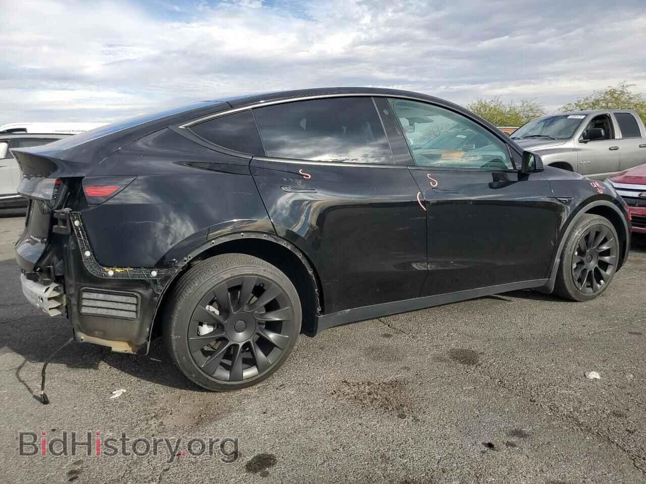2021 TESLA MODEL Y - VIN: 5YJYGDEE8MF276136 - Фото 3
