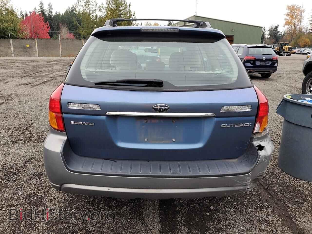 2007 SUBARU OUTBACK - VIN: 4S4BP61CX77339684 - Фото 6