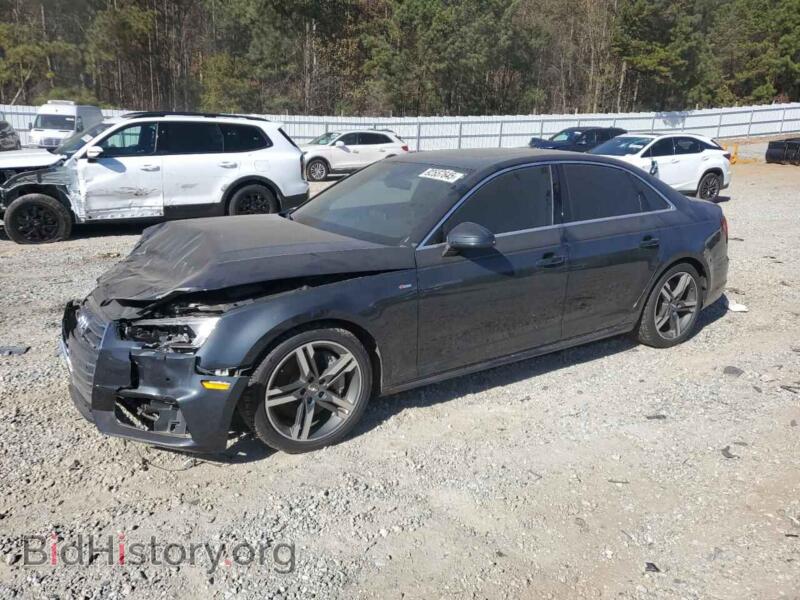 2017 Audi A4 Premium Plus (VIN WAUENAF41HN032216) — photo 1 of 12, Copart, damage: front end