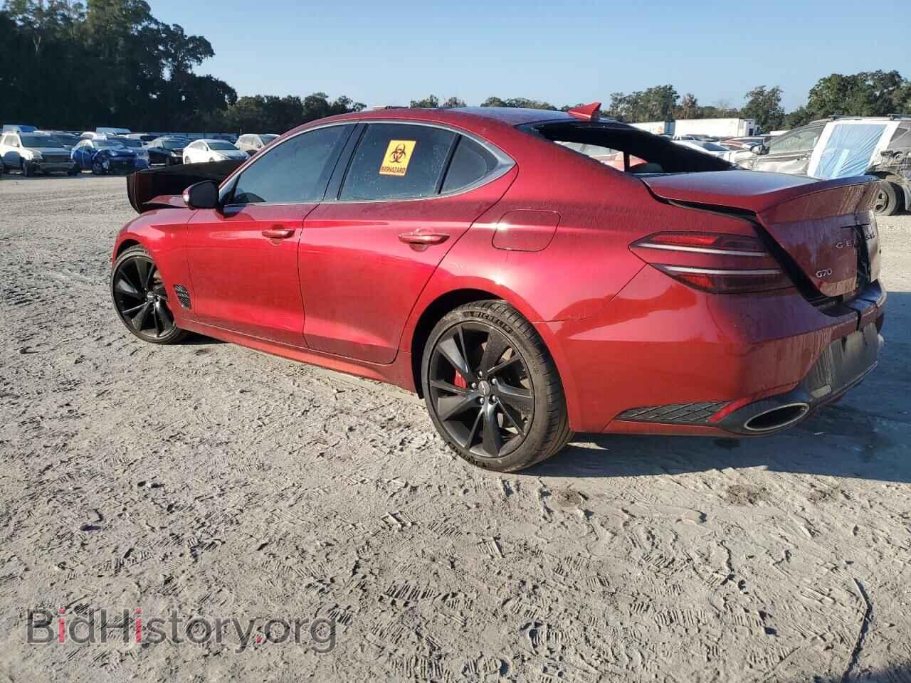 2023 GENESIS G70 BASE - VIN: KMTG54TEXPU105180 - Photo 2