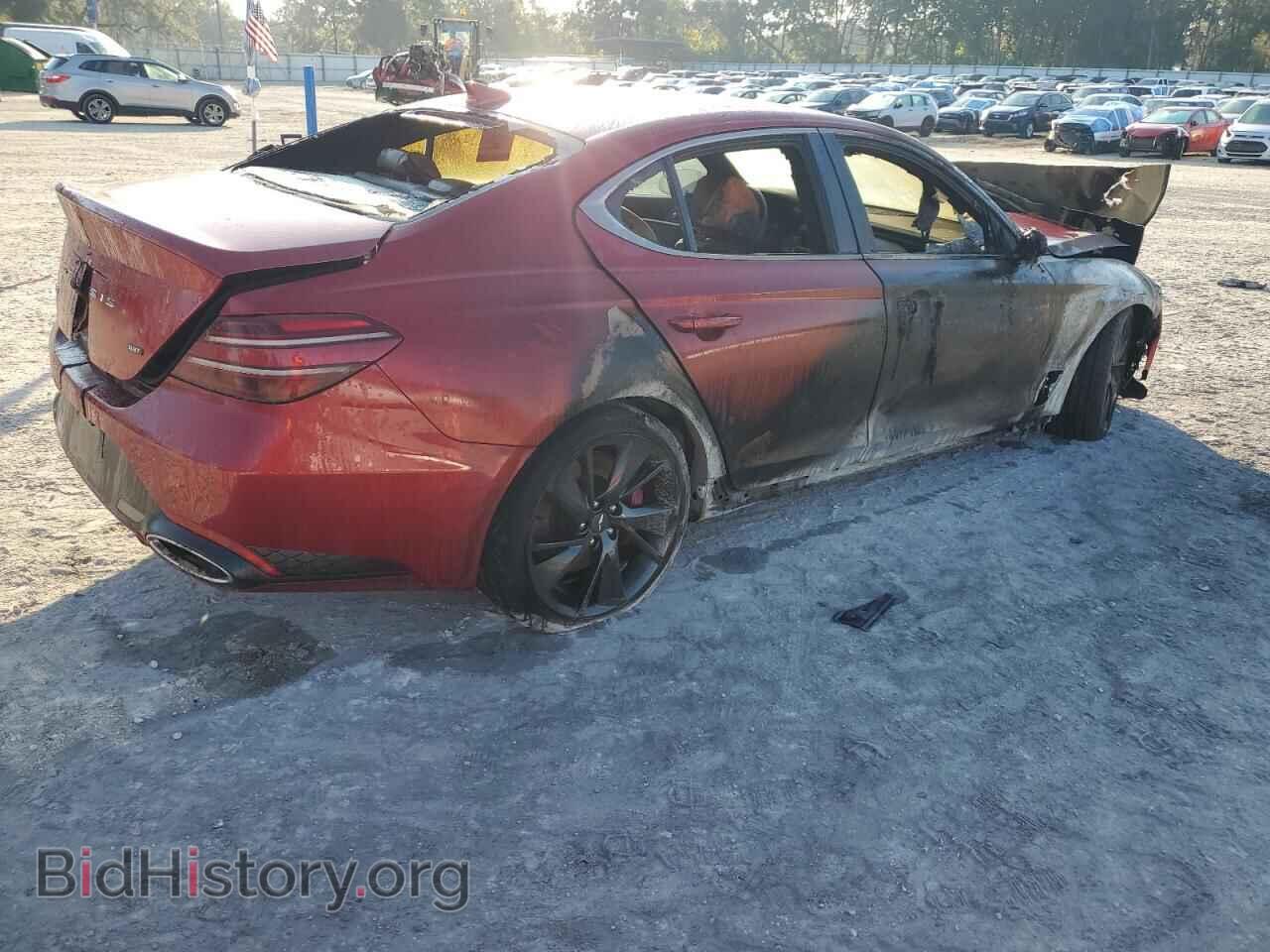 2023 GENESIS G70 BASE - VIN: KMTG54TEXPU105180 - Photo 3
