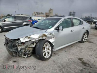 2012 Nissan MAXIMA S, серебристый — VIN 1N4AA5AP0CC841786, Copart