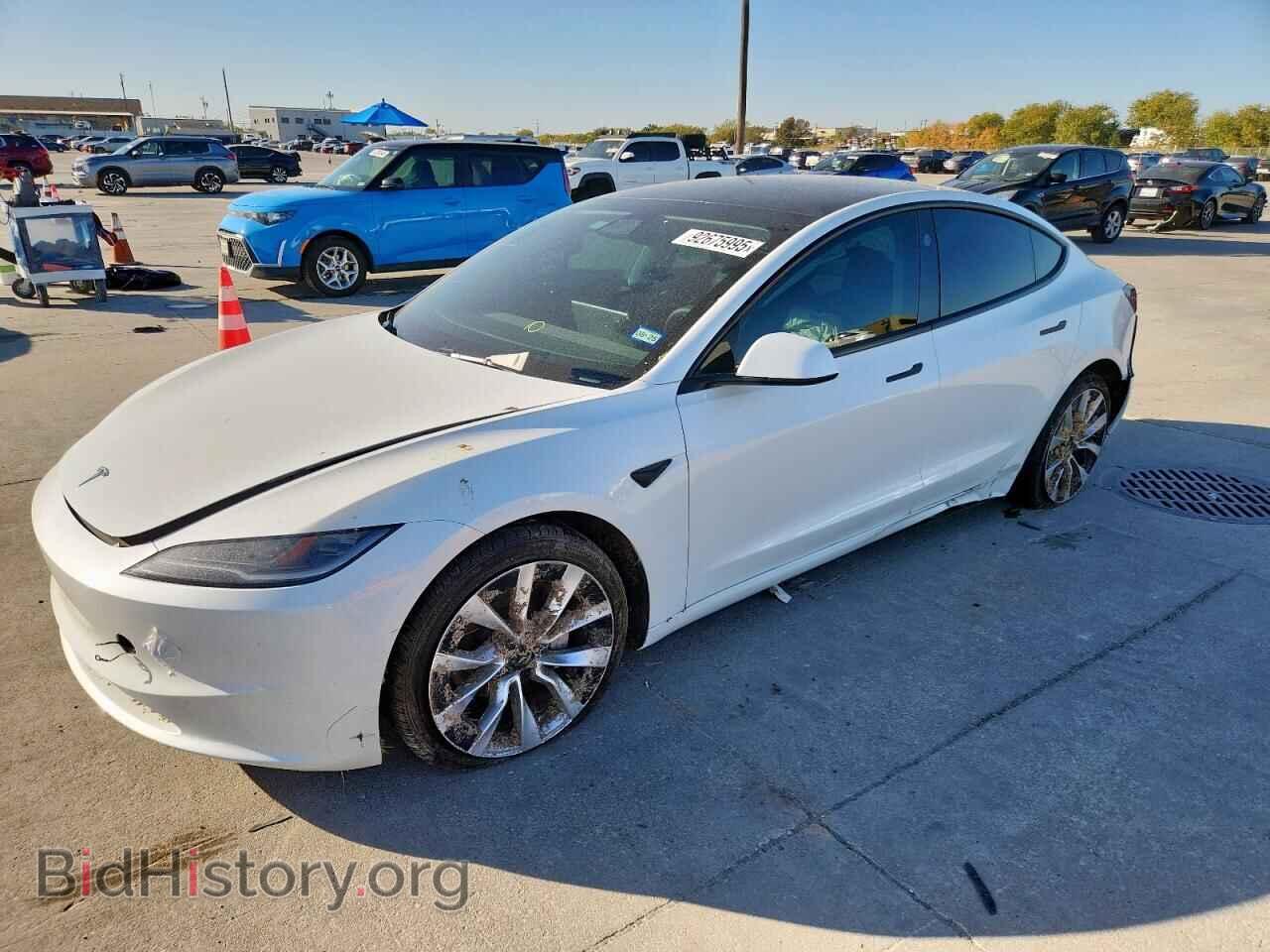 Photo 5YJ3E1EB5RF818112 - TESLA MODEL 3 2024
