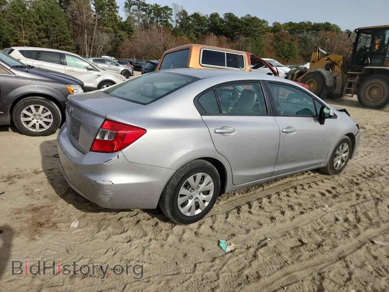 2012 HONDA CIVIC - VIN: 19XFB2F50CE342370 - Фото 3