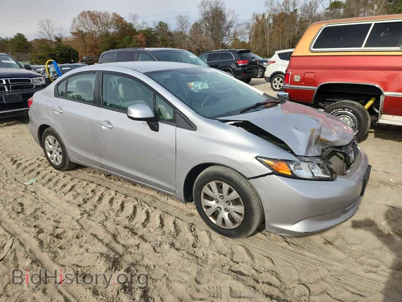2012 HONDA CIVIC - VIN: 19XFB2F50CE342370 - Фото 4