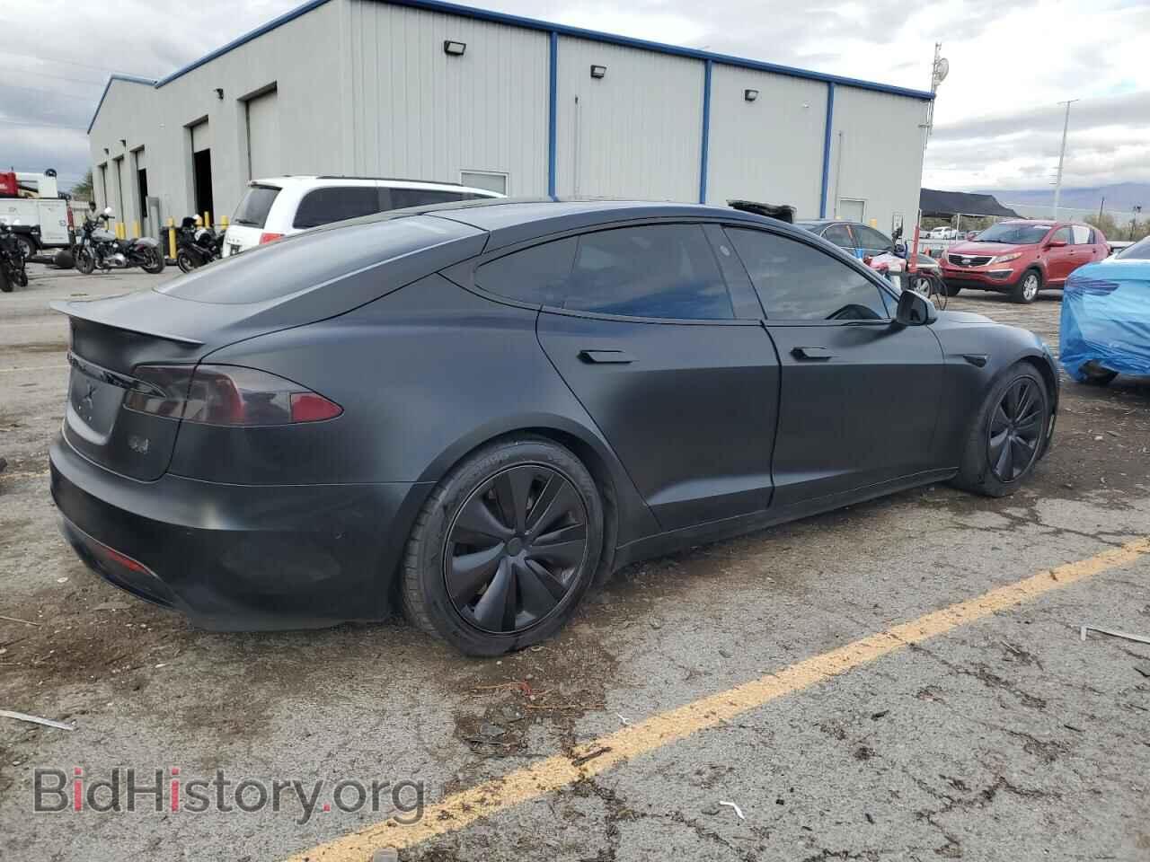 2021 TESLA MODEL S - VIN: 5YJSA1E69MF438421 - Фото 3