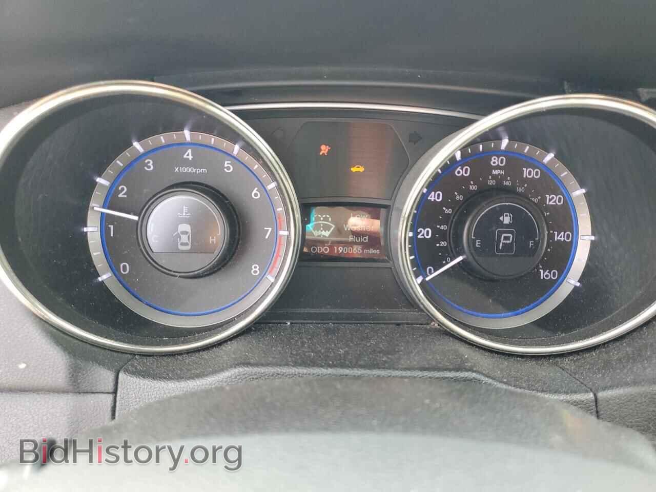 2012 HYUNDAI SONATA - VIN: 5NPEC4AC6CH472269 - Фото 9