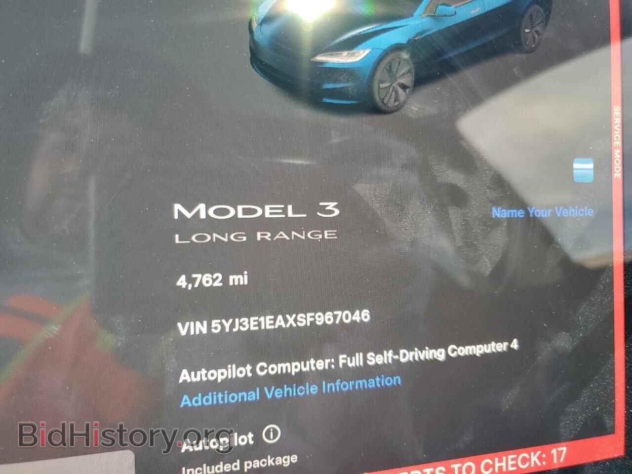 2025 TESLA MODEL 3 - VIN: 5YJ3E1EAXSF967046 - Photo 9