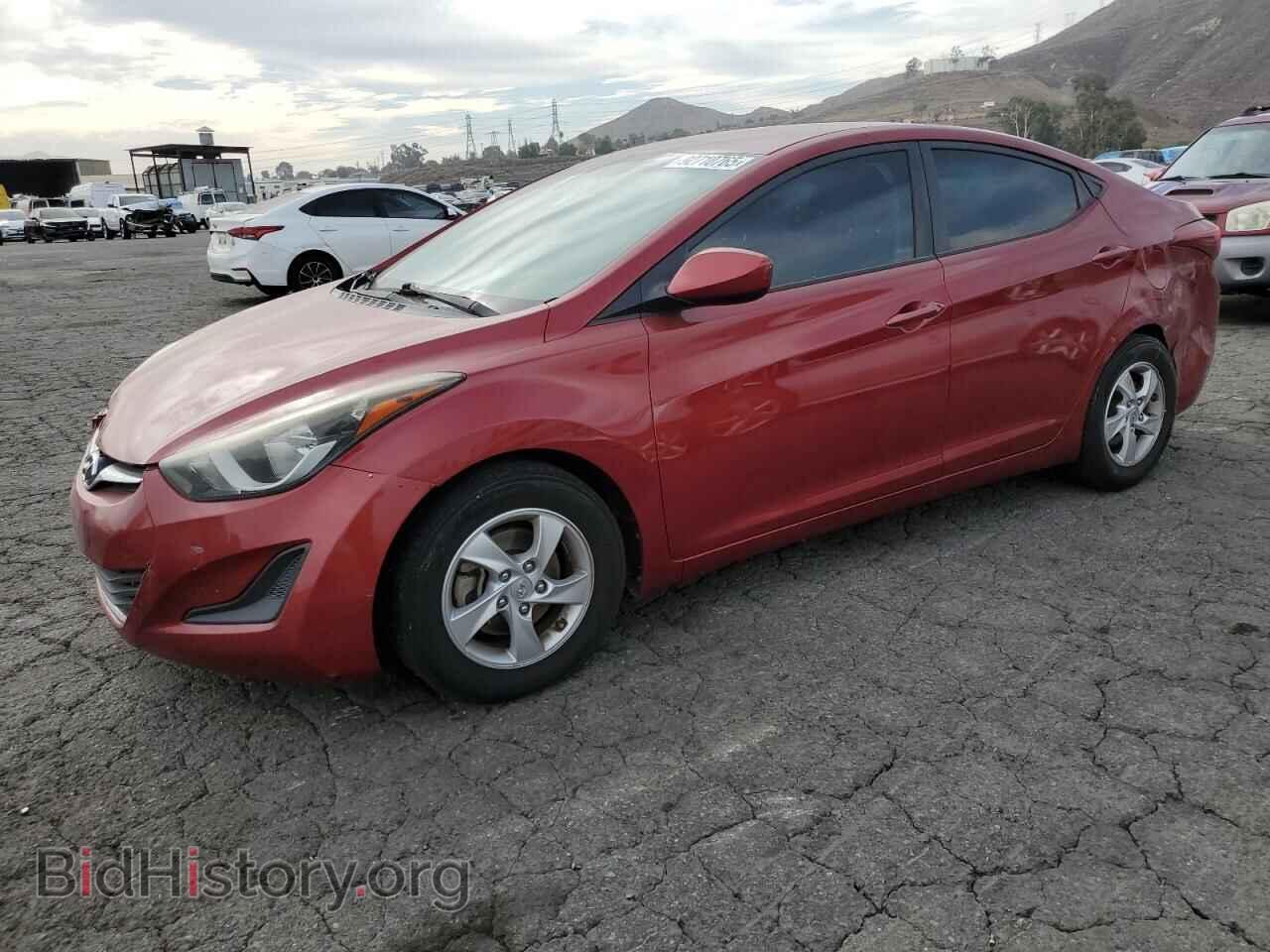 Photo 5NPDH4AE7EH544050 - HYUNDAI ELANTRA 2014