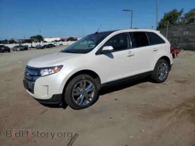 2012 Ford EDGE Limited, white — VIN 2FMDK3KC8CBA70672, Copart