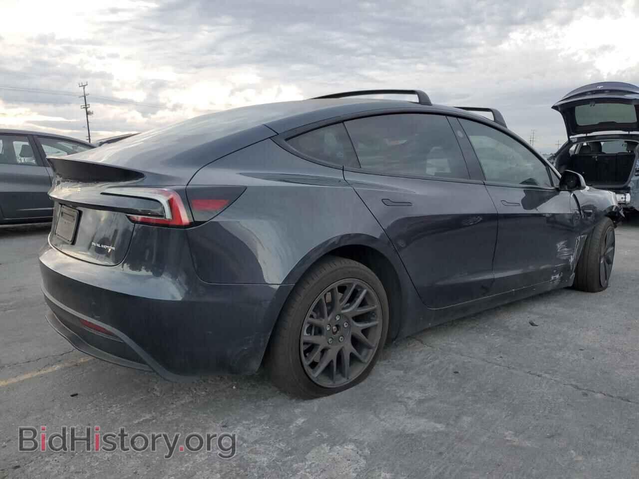 2024 TESLA MODEL 3 - VIN: 5YJ3E1EB2RF811487 - Фото 3