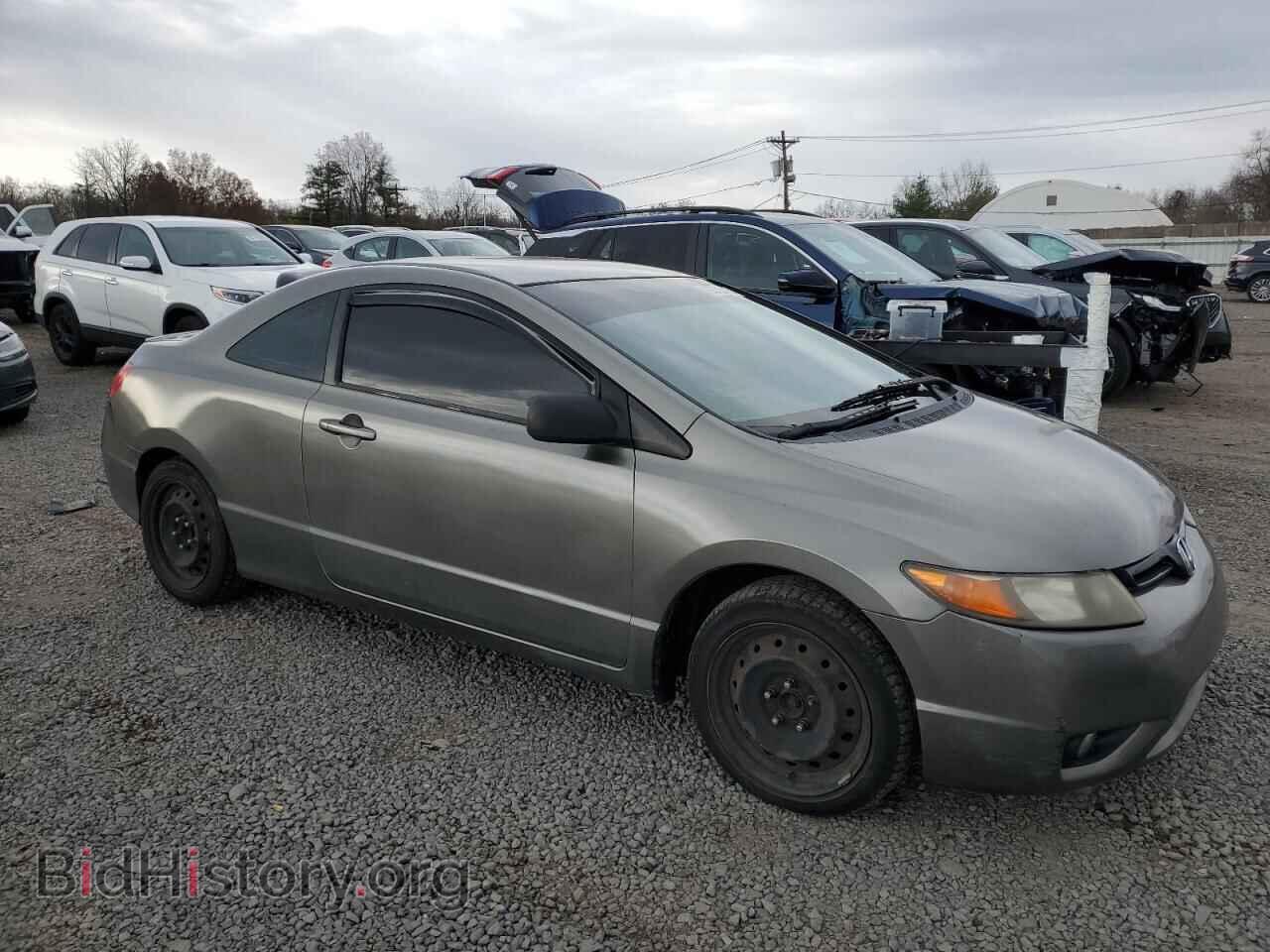 2007 HONDA CIVIC - VIN: 2HGFG12667H516593 - Фото 4