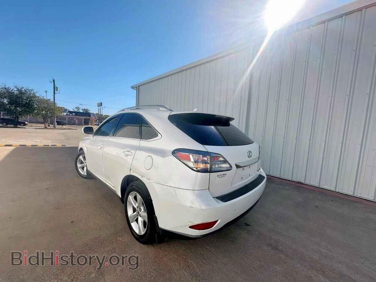 2012 LEXUS RX350 - VIN: 2T2BK1BA7CC127171 - Фото 3