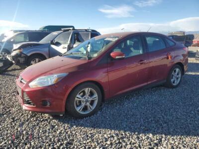 2014 Ford FOCUS SE, burgundy — VIN 1FADP3F24EL452522, Copart