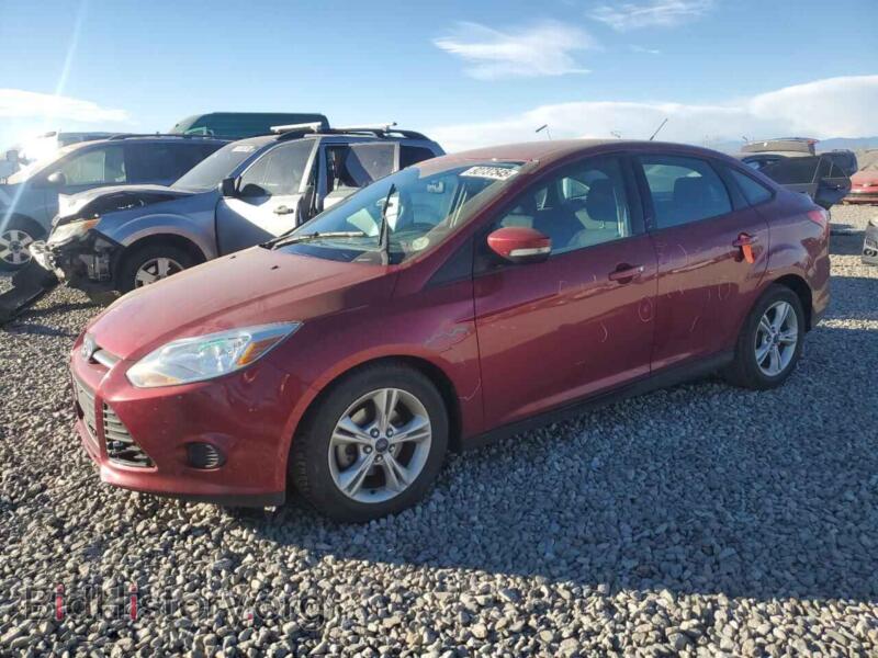 2014 Ford FOCUS SE (VIN 1FADP3F24EL452522) — фото 1 из 12, Copart, повреждение: передняя часть