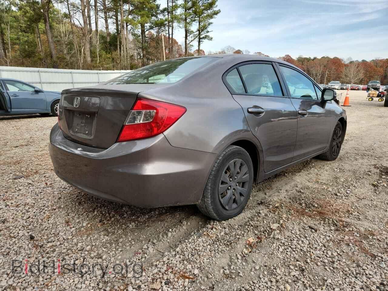 2012 HONDA CIVIC - VIN: 2HGFB2F55CH600453 - Фото 3