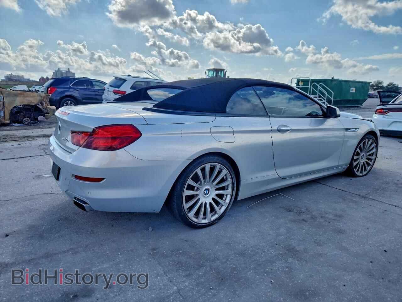 2012 BMW 6 SERIES - VIN: WBALZ3C59CDL73379 - Фото 3