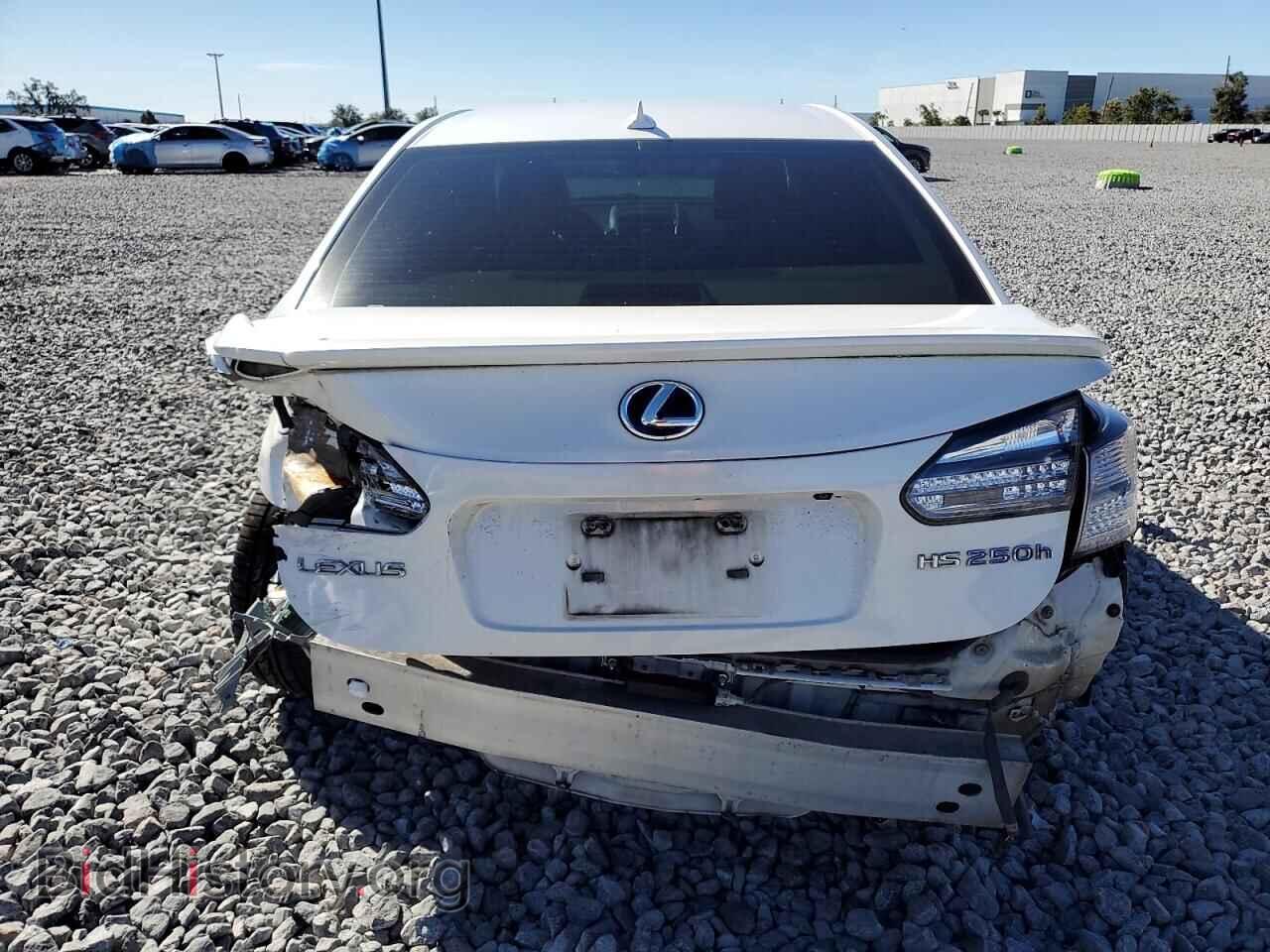 2010 LEXUS HS - VIN: JTHBB1BA6A2005108 - Фото 6