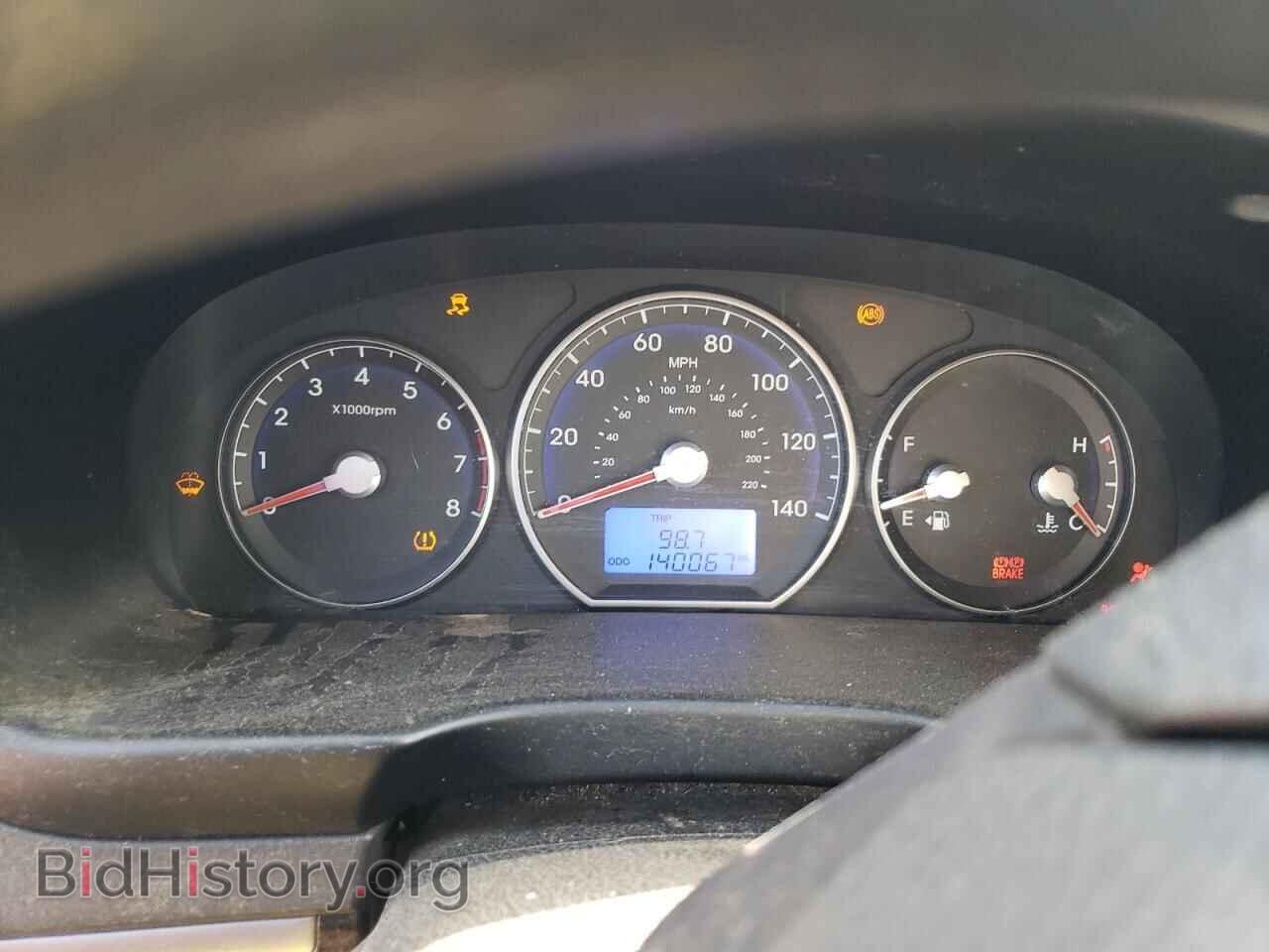 2010 HYUNDAI SANTA FE - VIN: 5NMSGDAB5AH362287 - Фото 9