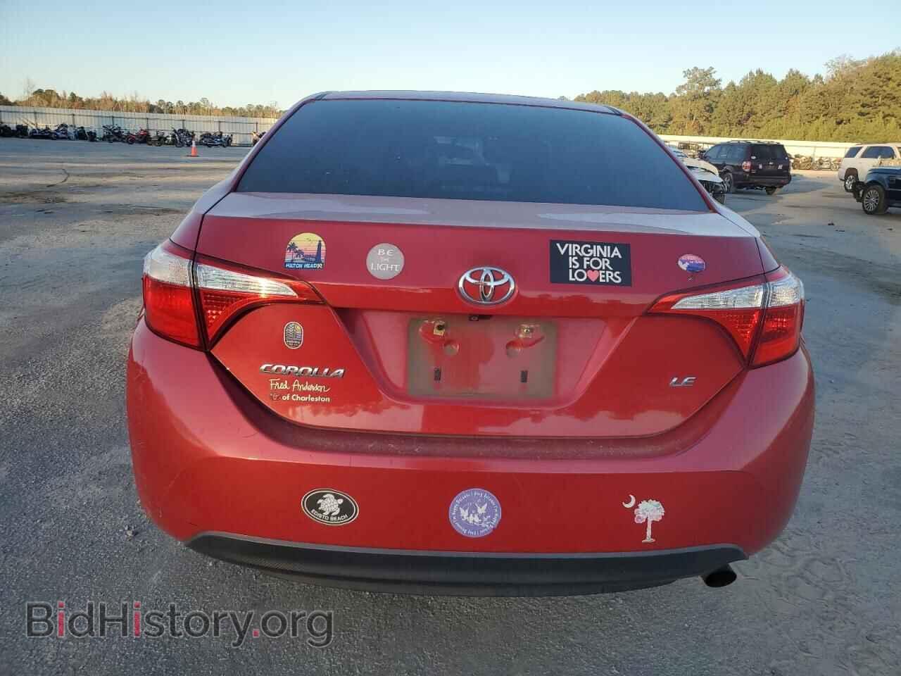 2014 TOYOTA COROLLA - VIN: 2T1BURHE1EC141013 - Фото 6