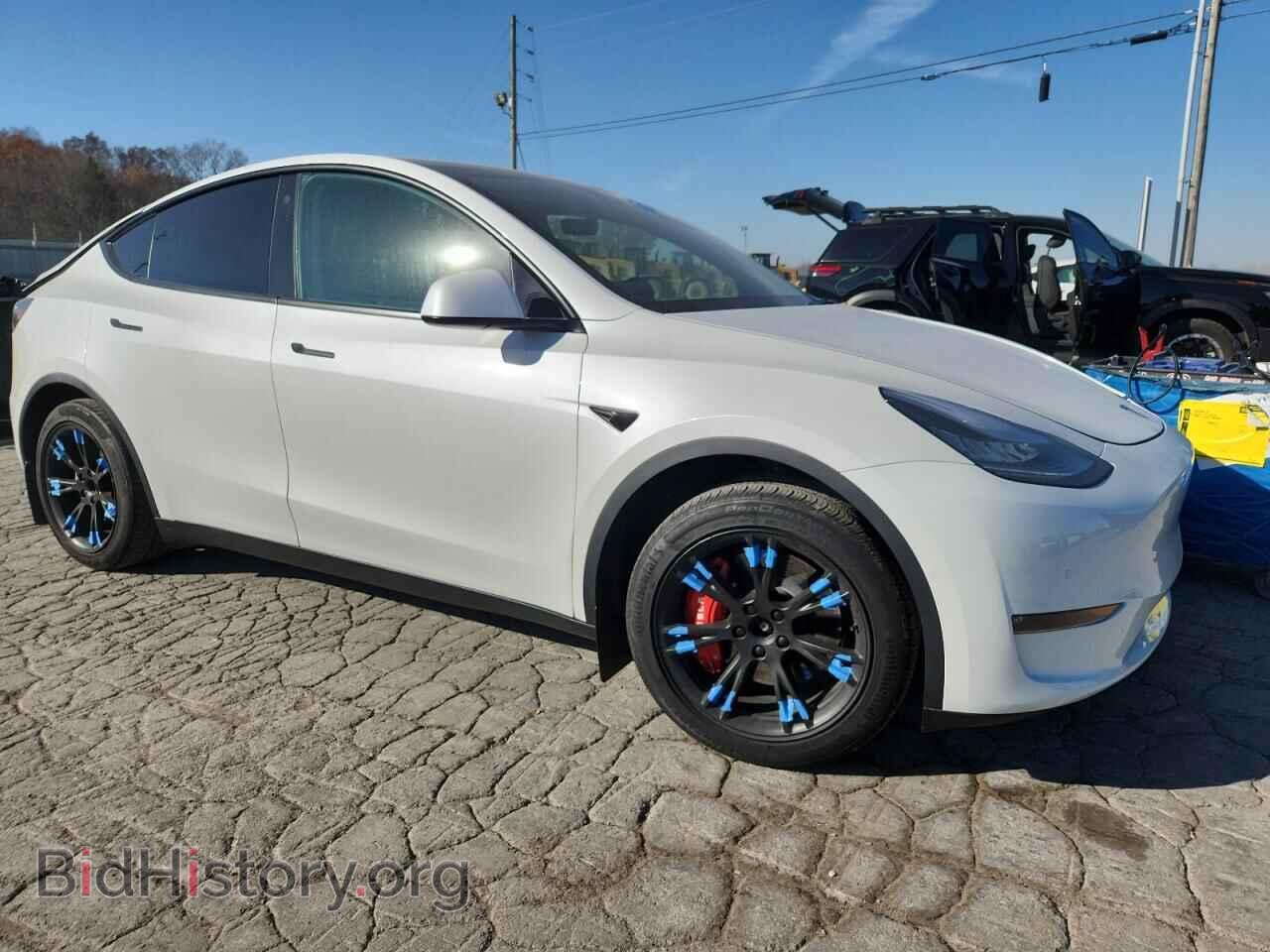 2021 TESLA MODEL Y - VIN: 5YJYGDEEXMF146875 - Photo 4