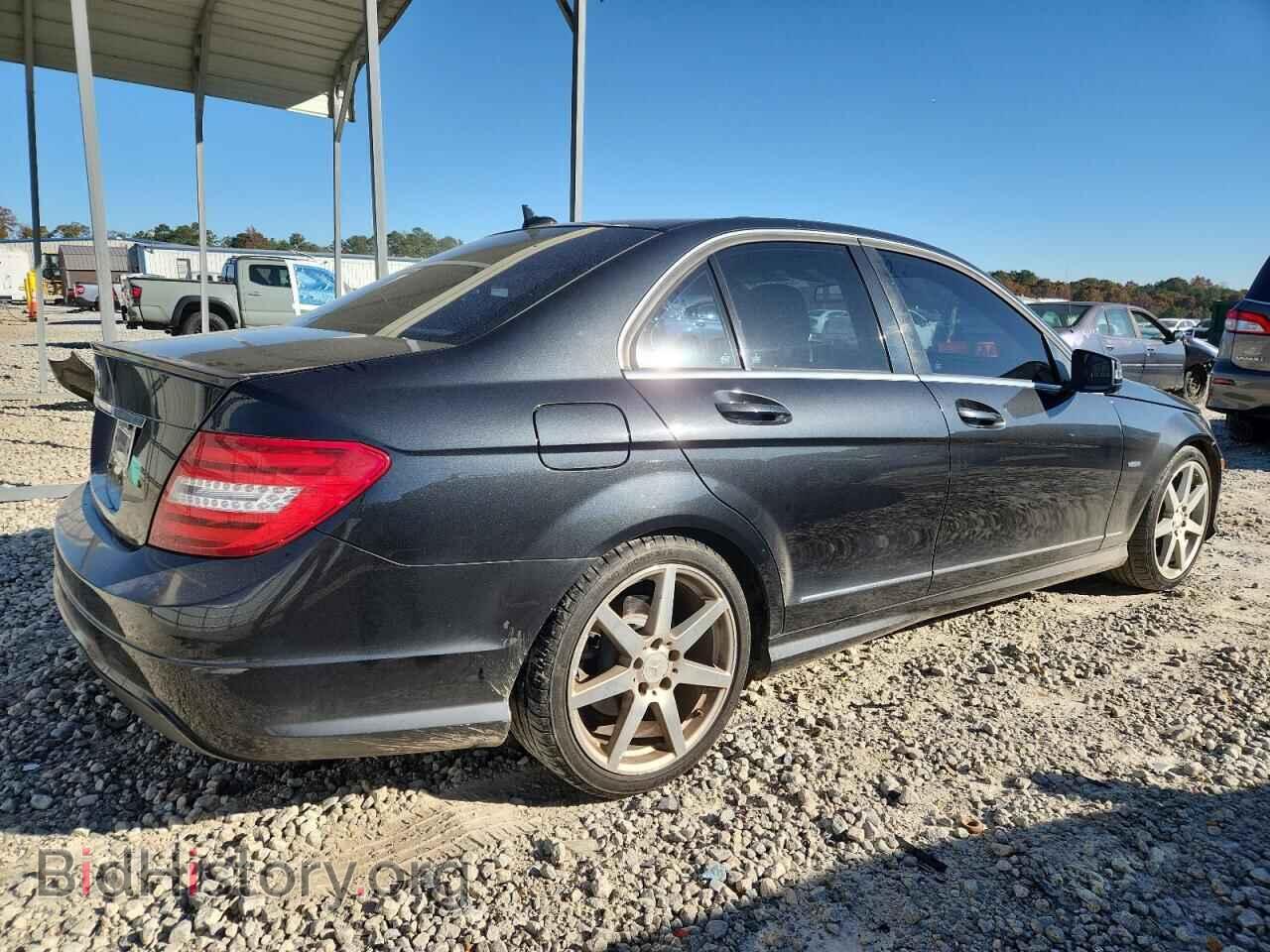 2012 MERCEDES-BENZ C-CLASS - VIN: WDDGF4HB2CA683270 - Фото 3