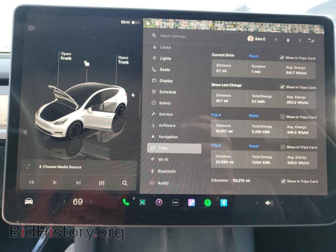 2023 TESLA MODEL Y - VIN: 7SAYGDEF2PF920830 - Фото 9