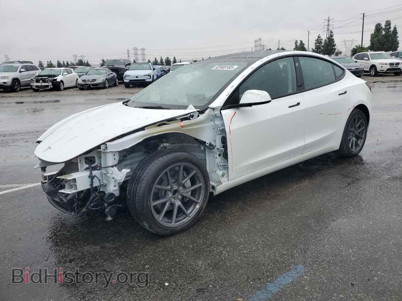 Photo 5YJ3E1EA2NF306874 - TESLA MODEL 3 2022