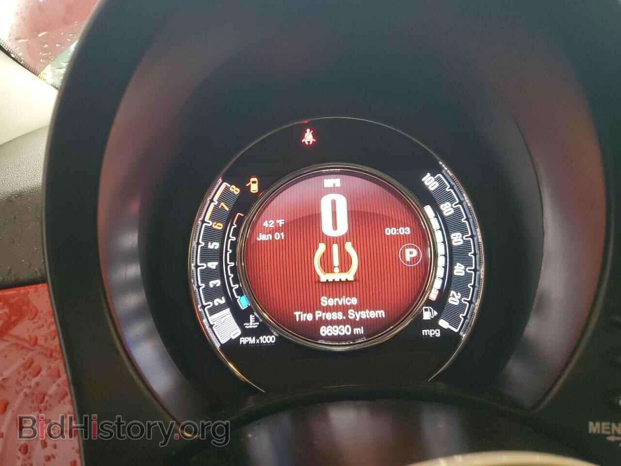 2017 FIAT 500 - VIN: 3C3CFFKR5HT503035 - Фото 9
