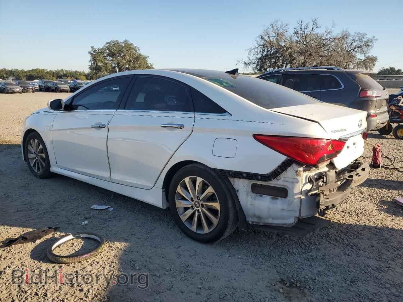 2014 HYUNDAI SONATA - VIN: 5NPEC4ACXEH876341 - Фото 2