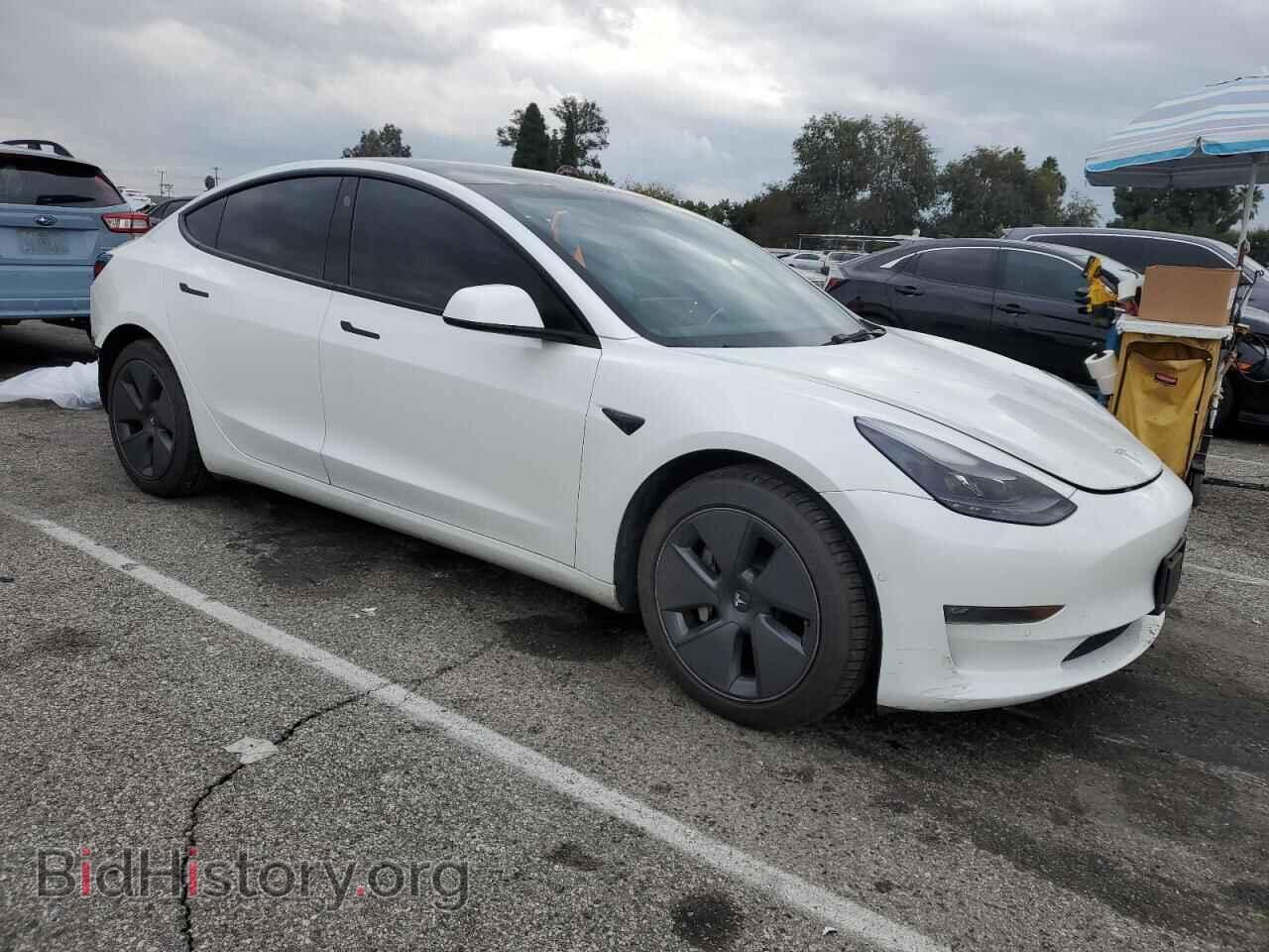 2022 TESLA MODEL 3 - VIN: 5YJ3E1EB0NF351921 - Фото 4