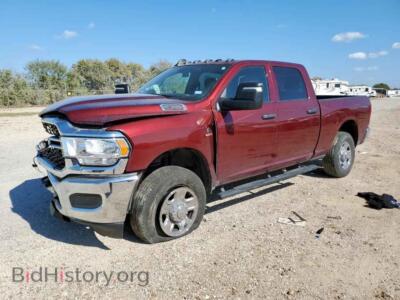 2023 RAM 2500 Tradesman, burgundy — VIN 3C6UR5CL2PG636006, Copart