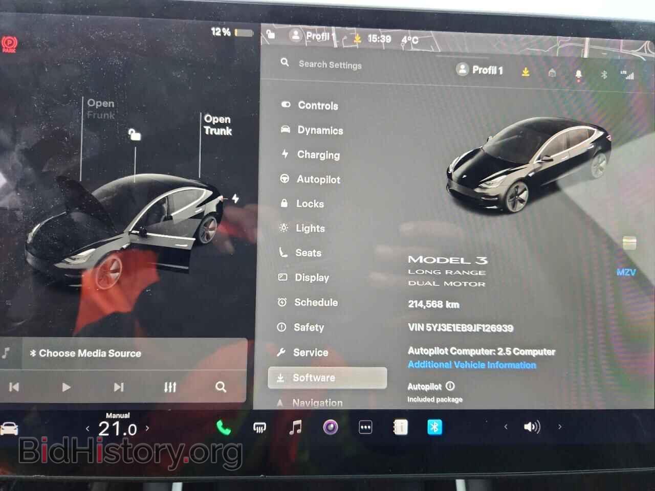 2018 TESLA MODEL 3 - VIN: 5YJ3E1EB9JF126939 - Фото 9
