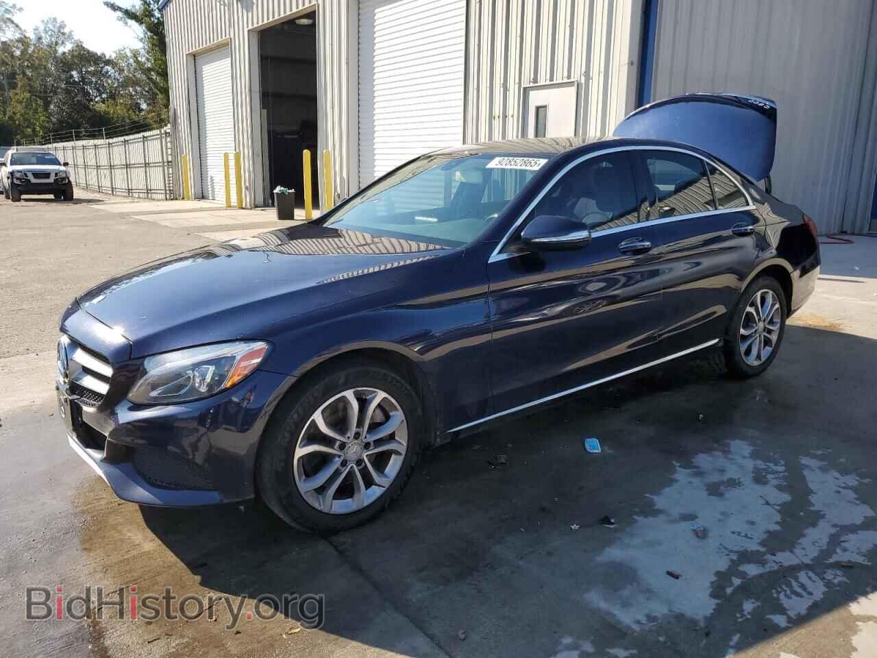 Photo 55SWF4KB4FU034434 - MERCEDES-BENZ C-CLASS 2015