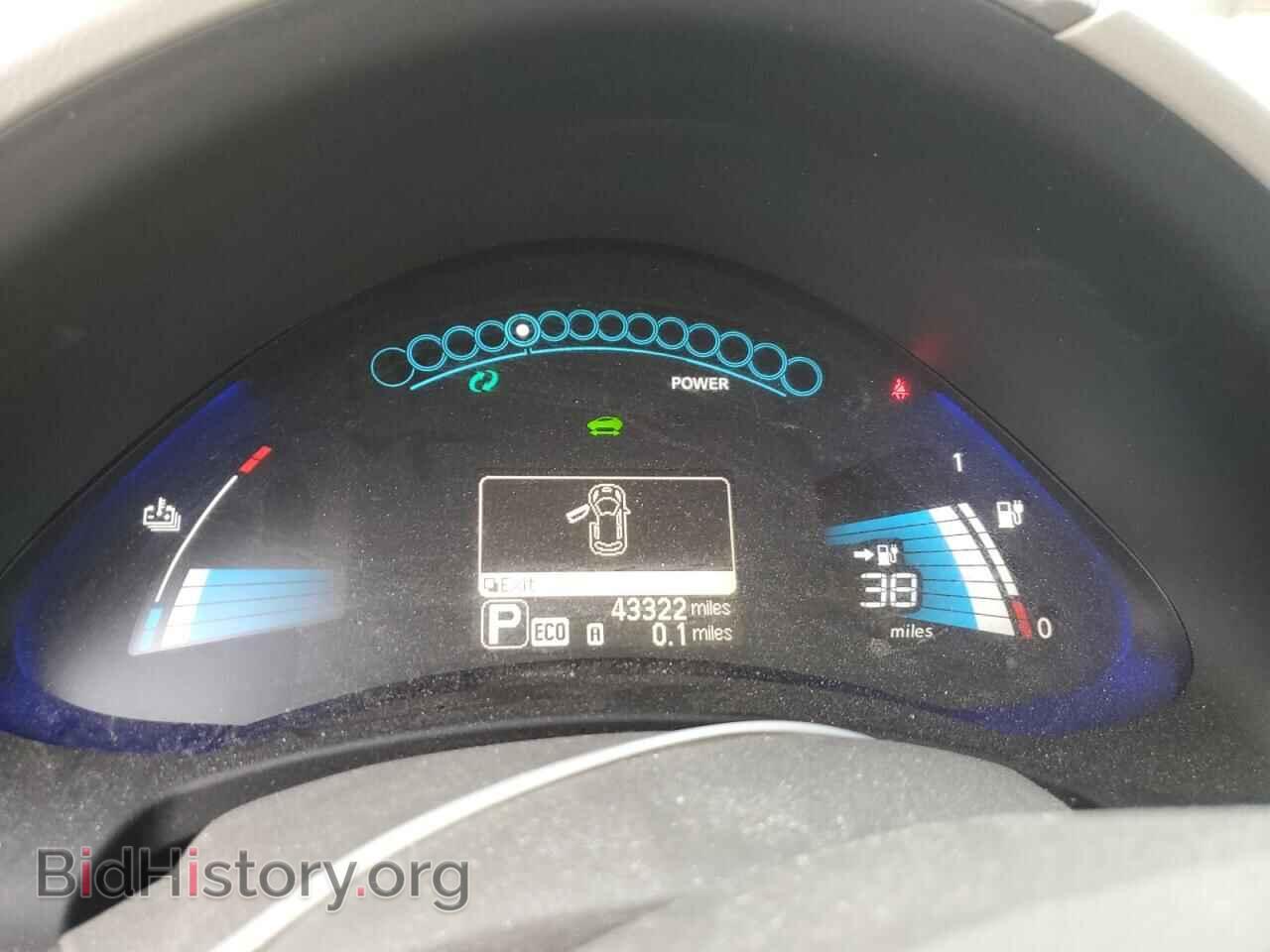 2016 NISSAN LEAF - VIN: 1N4BZ0CP7GC310099 - Фото 9