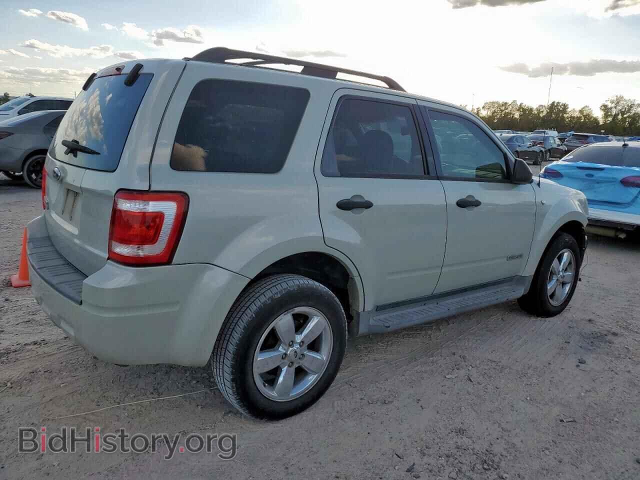 2008 FORD ESCAPE - VIN: 1FMCU03158KE63382 - Фото 3