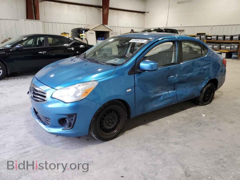2018 Mitsubishi MIRAGE G4 ES (VIN ML32F3FJ5JHF03802) — фото 1 из 14, Copart, повреждение: бок