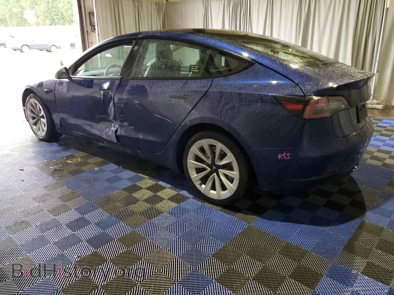 2022 TESLA MODEL 3 - VIN: 5YJ3E1EA8NF370806 - Фото 2