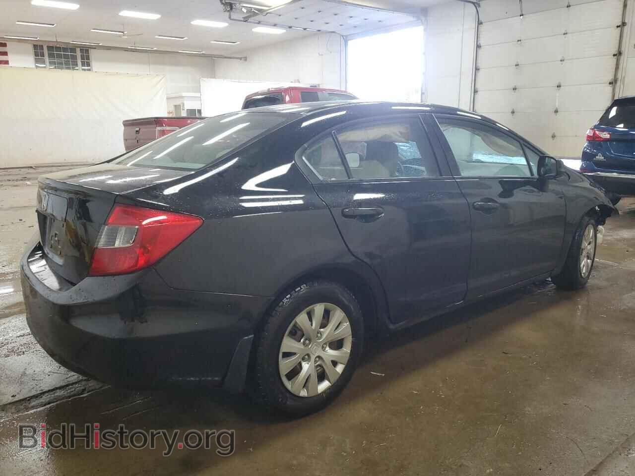 2012 HONDA CIVIC - VIN: 19XFB2F50CE067535 - Фото 3