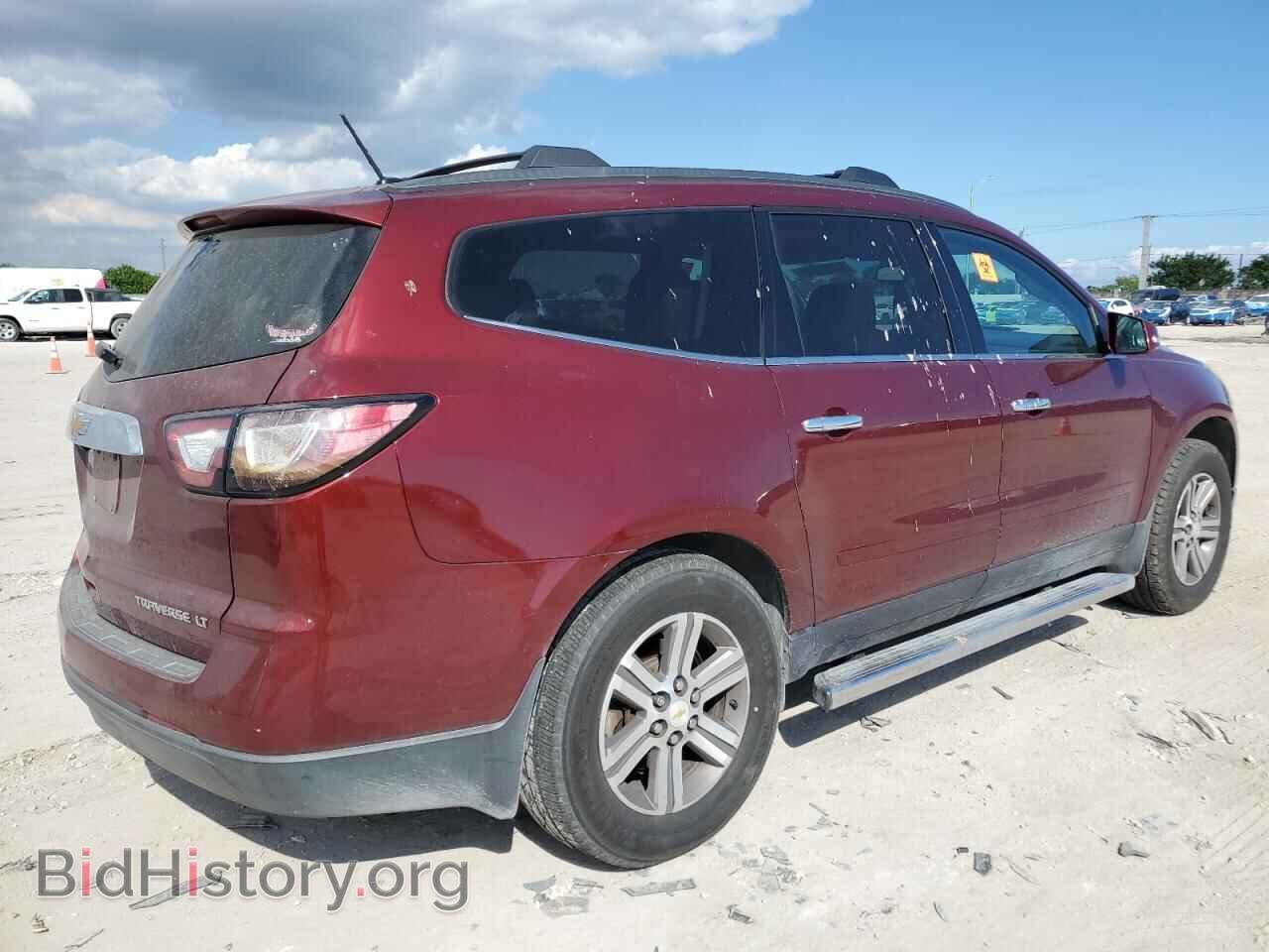 2015 CHEVROLET TRAVERSE - VIN: 1GNKRHKD5FJ372621 - Фото 3