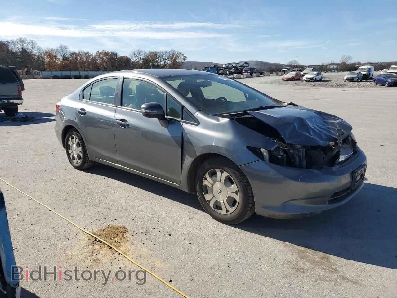 2012 HONDA CIVIC - VIN: JHMFB4F25CS010115 - Фото 4