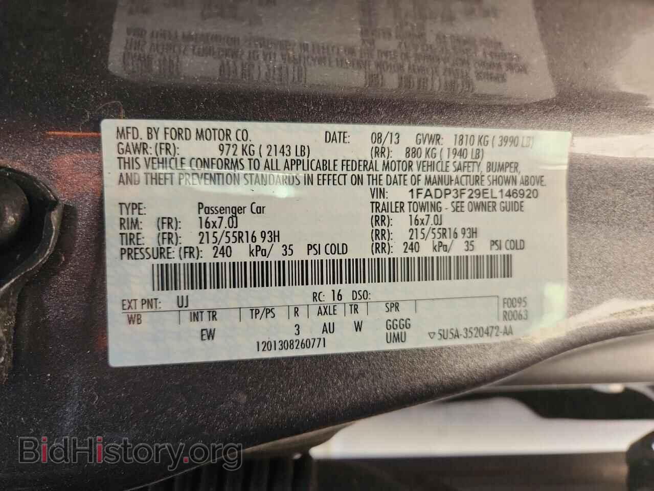 2014 FORD FOCUS - VIN: 1FADP3F29EL146920 - Photo 12